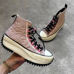 Converse Run Star Hike Quilted Platform